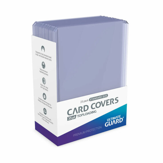 ULTIMATE GUARD - PACK CARD COVER TOPLOADERS