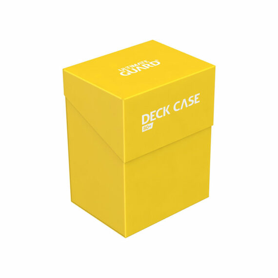 ULTIMATE GUARD - STANDARD 80+ DECK CASE: Yellow