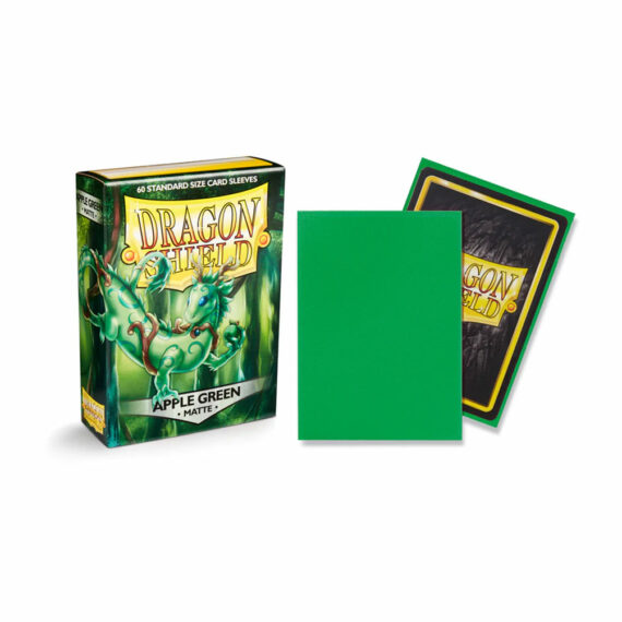 DRAGON SHIELD - 60 APPLE GREEN MATTE SLEEVES