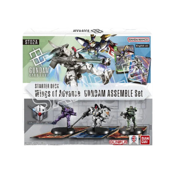 GUNDAM CARD GAME – WINGS OF ADVANCE – STARTER SET ASSEMBLED [ST02A]