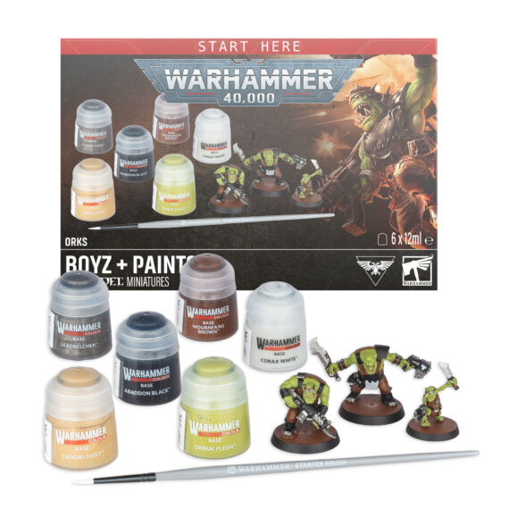 START HERE: ORKS + PAINTS