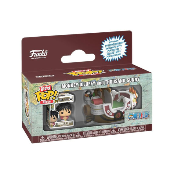 BITTY POP! RIDES ONE PIECE - LUFFY WITH THOUSAND SUNNY